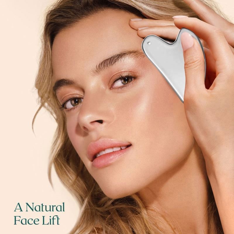 Stainless Steel Gua Sha Manufacturer - Custom 8.65.3cm Tool
