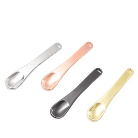 Cosmetic Spatula Factory - OEM 58mm Luxurious Gold Silver