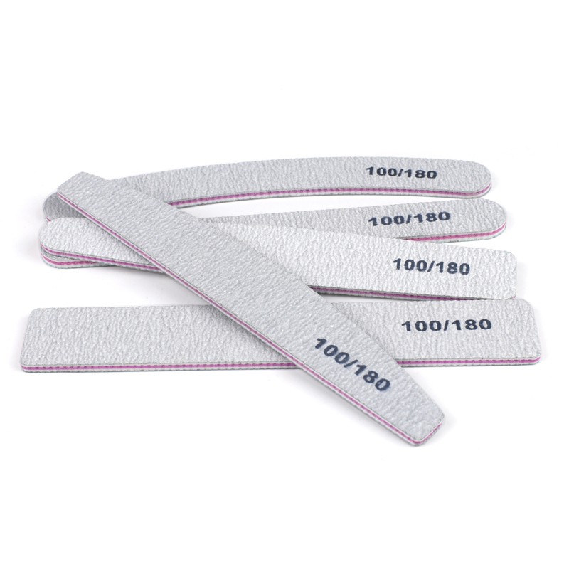 Nail File Buffer Factory - OEM 100/180 Sandpaper Strong Thick