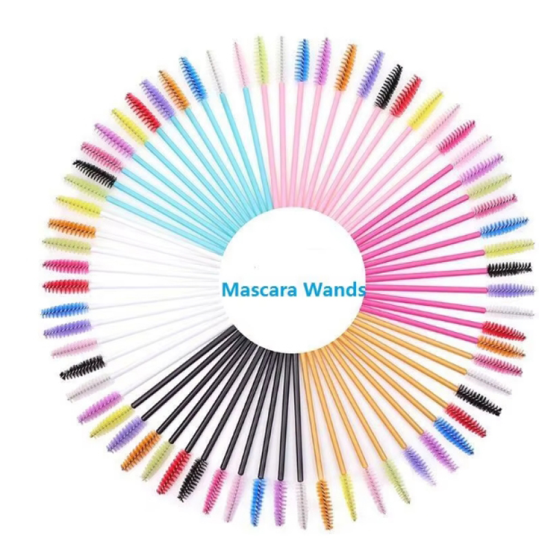 Eyelash Brush Supplier - Bulk 50PCS Disposable Wand