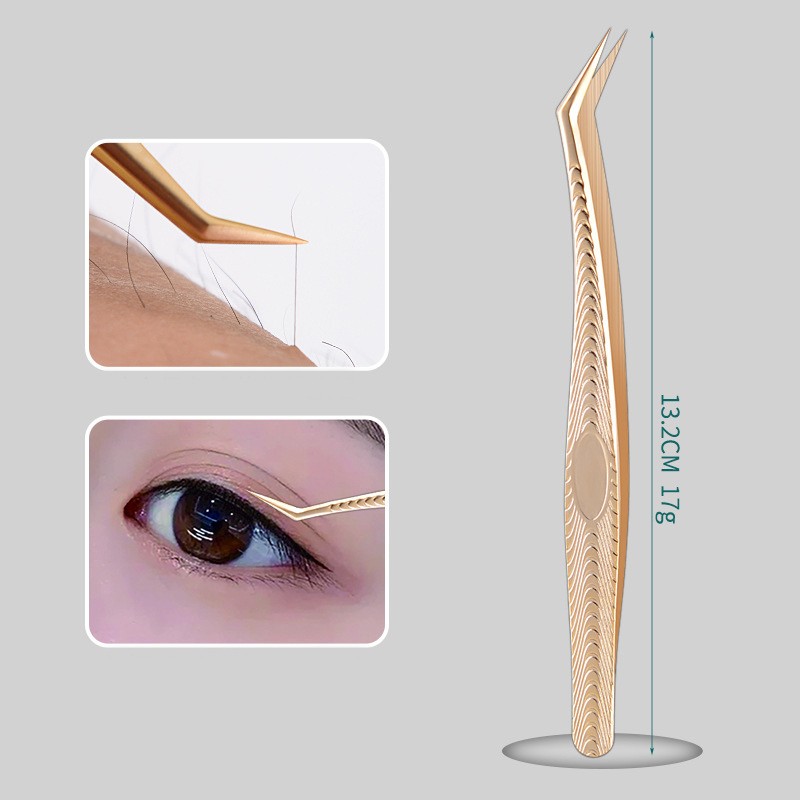 Eyelash Tweezers Supplier - Bulk Professional Pointed Tip Beauty Tool