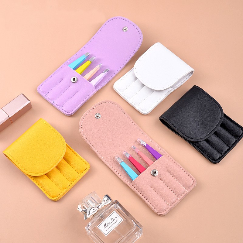 Eyebrow Tweezers Manufacturer - Custom 6pcs Precision Curved Set