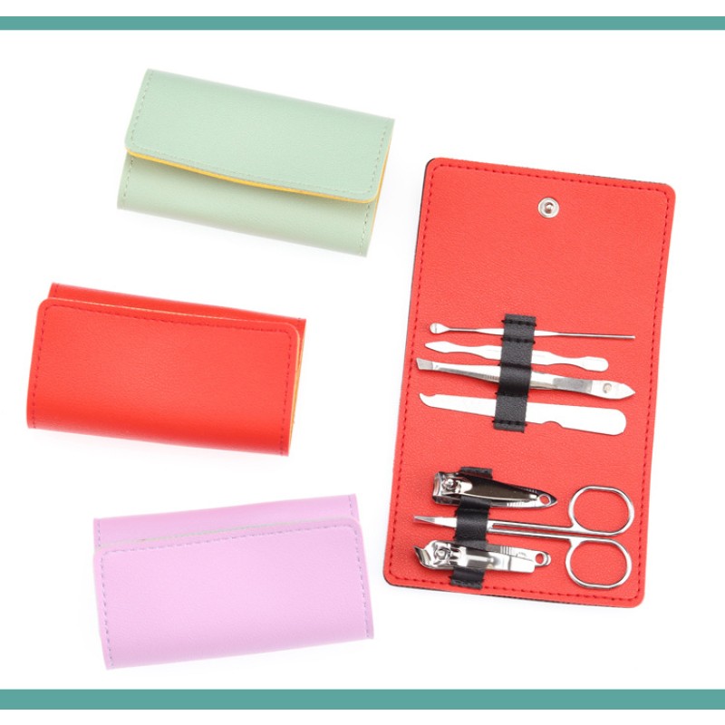 Manicure Set Manufacturer - OEM 7pcs Promotional Nail Care Tool Set