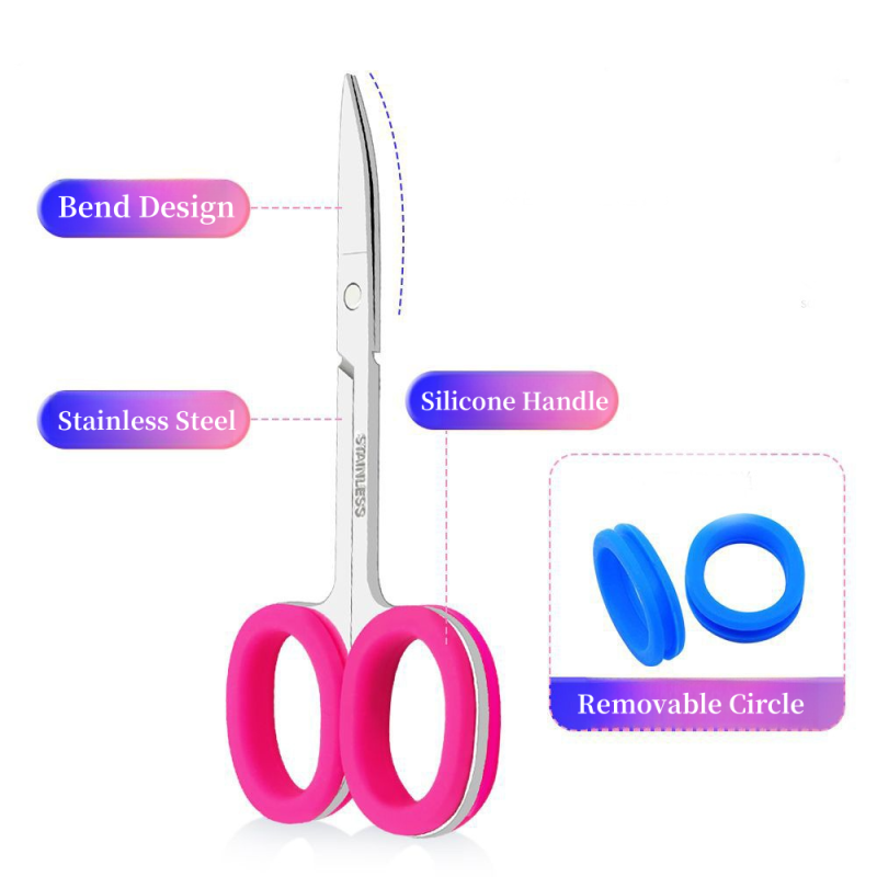 Trimming Scissor Manufacturer - Custom Silicon Ring Portable