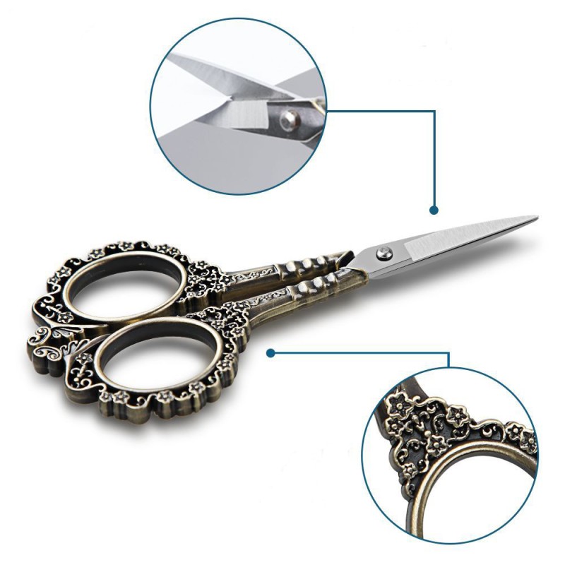 Embroidery Scissors Supplier - Bulk European Style Vintage Design