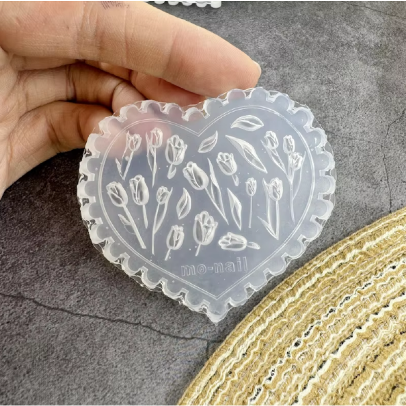 3D Nail Charms Supplier - Bulk Crystal Carving Gel Template