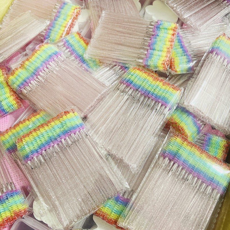 Mascara Wand Manufacturer - Custom Rainbow Glitter Applicator