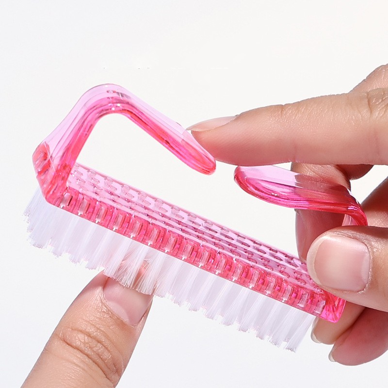 Nail Dust Brush Manufacturer - Custom Plastic Scrub Handle