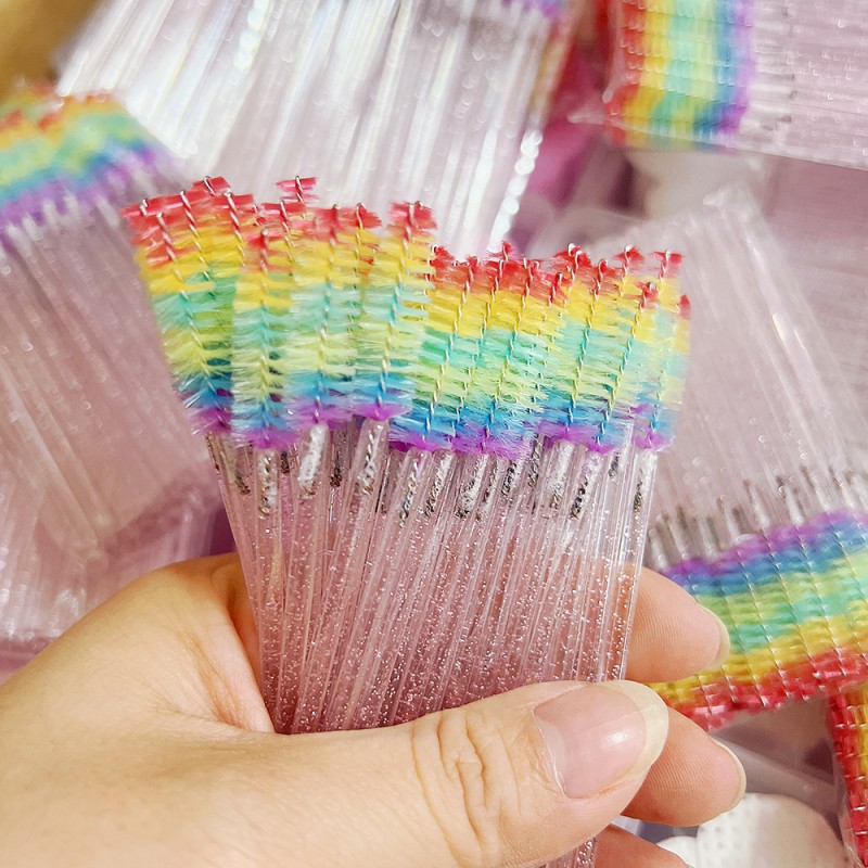 Mascara Wand Manufacturer - Custom Rainbow Glitter Applicator