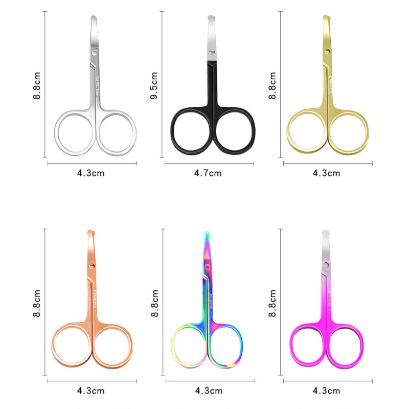 Nose Hair Scissors Factory - OEM Round Tip Small Scissor