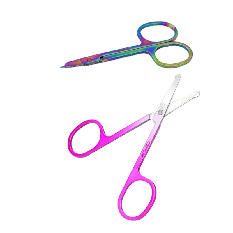 Nose Hair Scissors Factory - OEM Round Tip Small Scissor