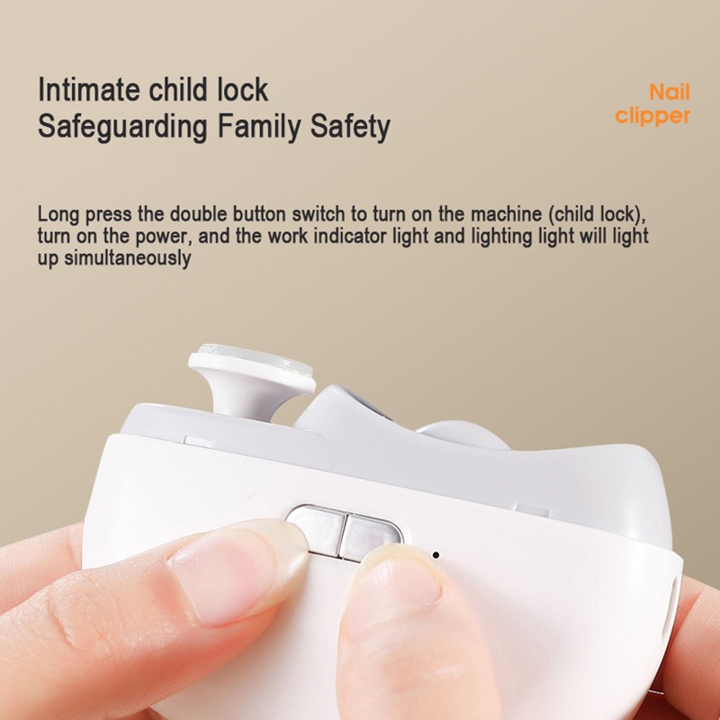 Nail Trimmer Manufacturer - Custom 2 in 1 Automatic Electric File