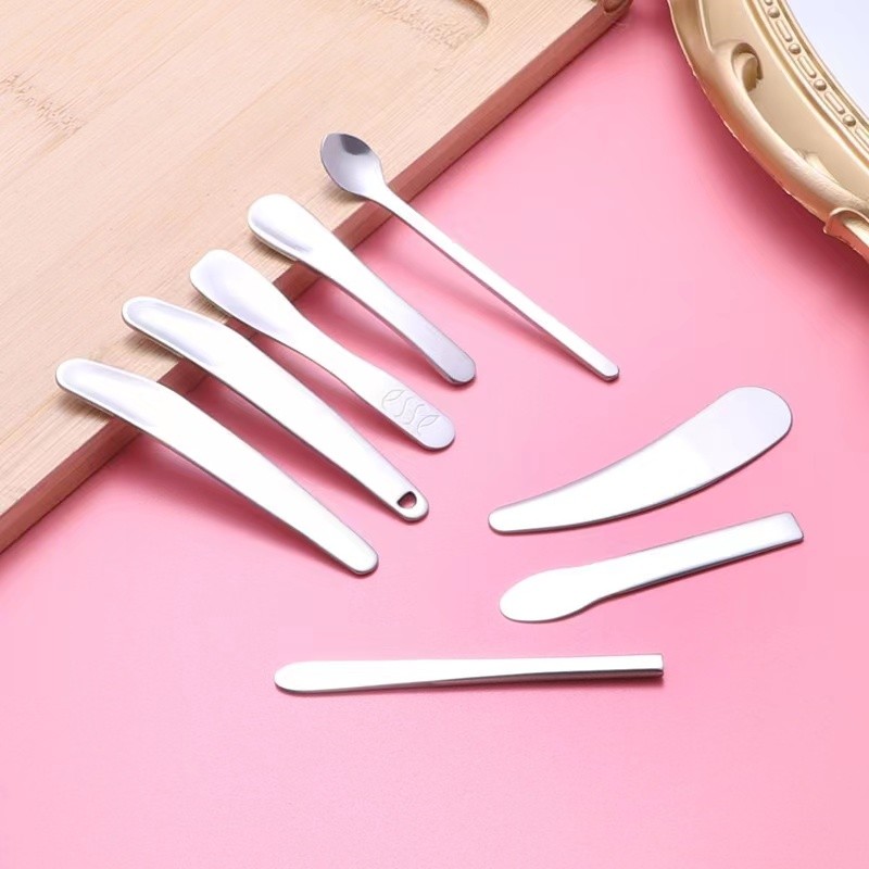 Cosmetic Spoon Supplier - Bulk Stainless Steel Mini Spatula