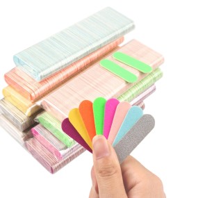 Nail File Set Supplier - Bulk 100 Pieces Wood Chip Grinding