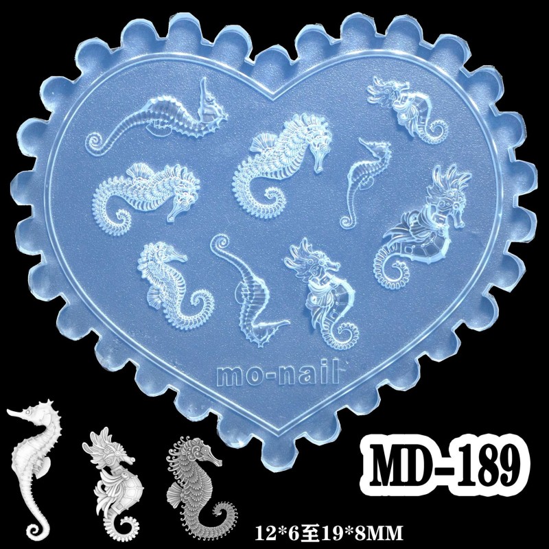 Nail Charm Factory - OEM Transparent Silic Shell Decoration