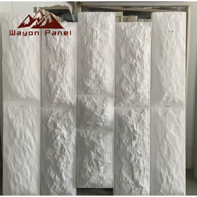 Wall Panels Supplier - Easy Install Outdoor Artificial Stone 3D PU Stone
