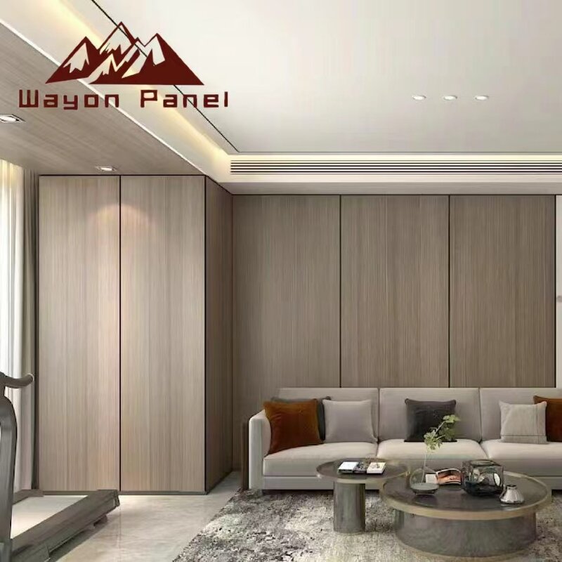 WPC Wall Panels Manufacturer - Modern Carbon Crystal Fireproof Moisture-Proof