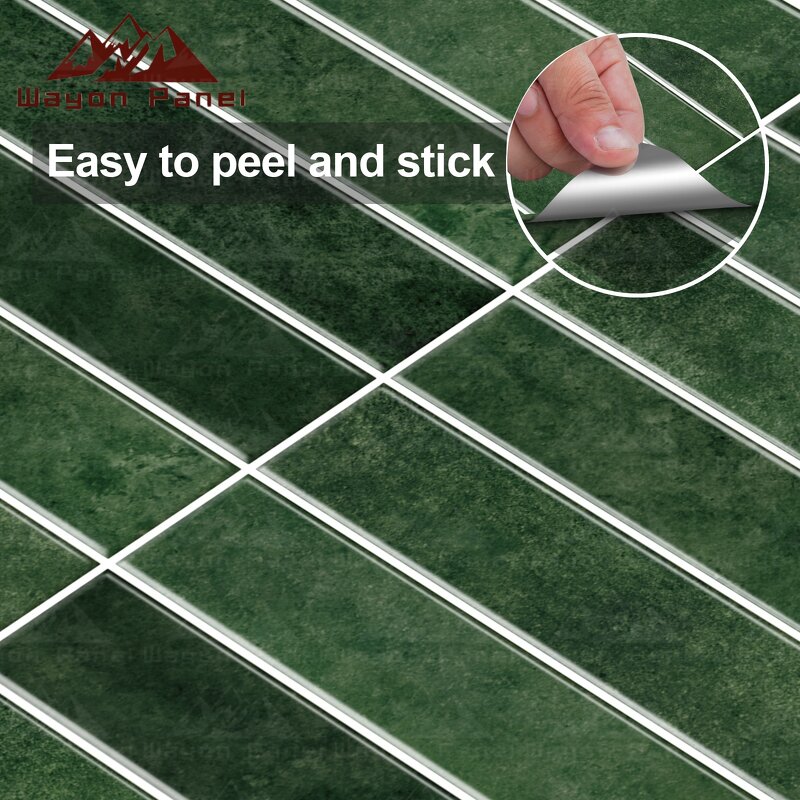 Wallpaper Factory - High Quality Self-Adhesive 3D Mosaic 30*30cm Damask Waterproof