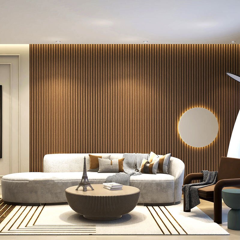 Wall Panels Manufacturer - Modern 3D Decorative Waterproof Grille TV