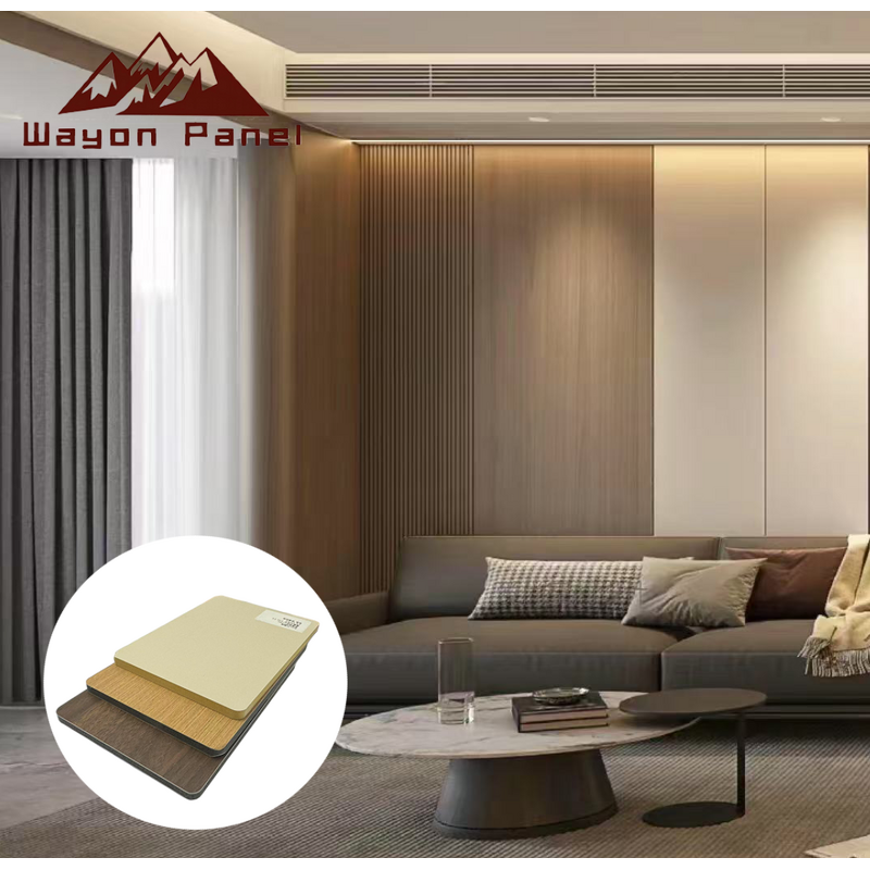 WPC Wall Panels Manufacturer - Modern Carbon Crystal Fireproof Moisture-Proof