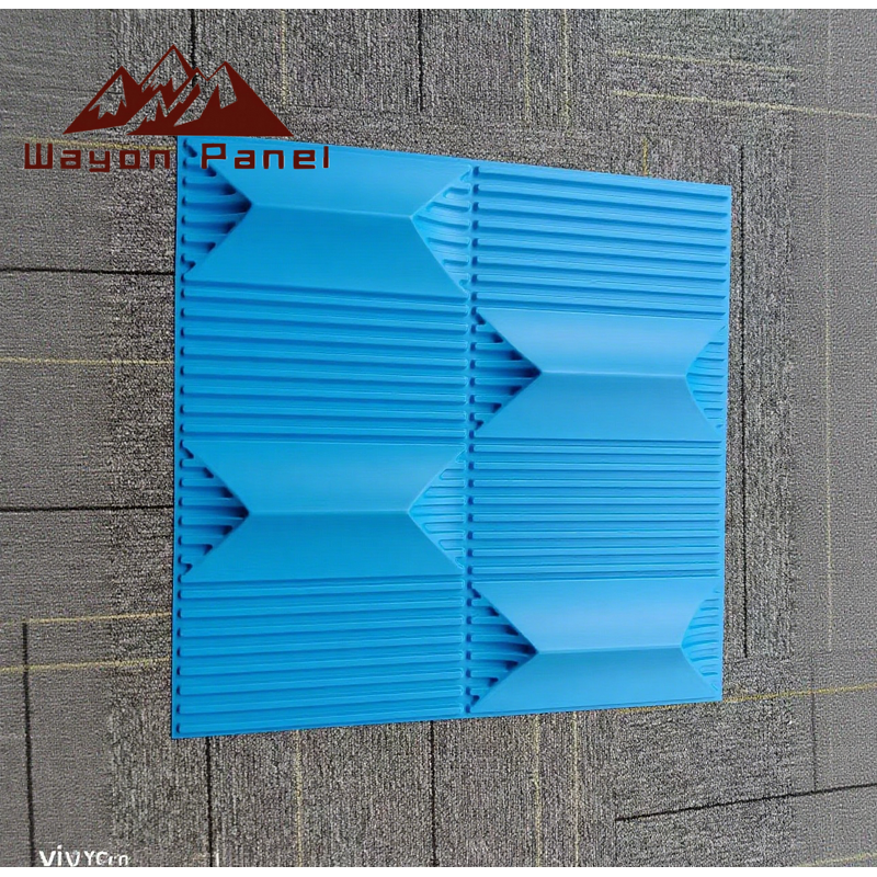 PVC Wall Panels Supplier - Luxury 3D High Quality Geometric Water Fireproof
