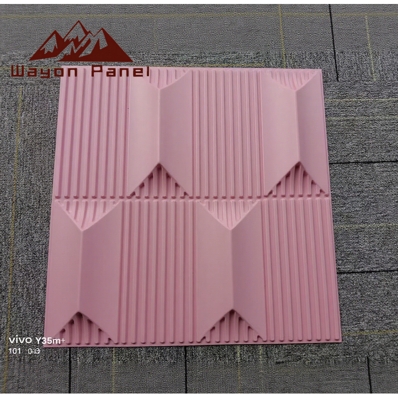 PVC Wall Panels Supplier - Luxury 3D High Quality Geometric Water Fireproof