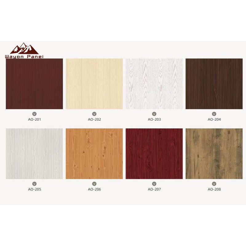 Wallpaper Factory - Self-Adhesive Wood-Grain Embossed Waterproof TV Background