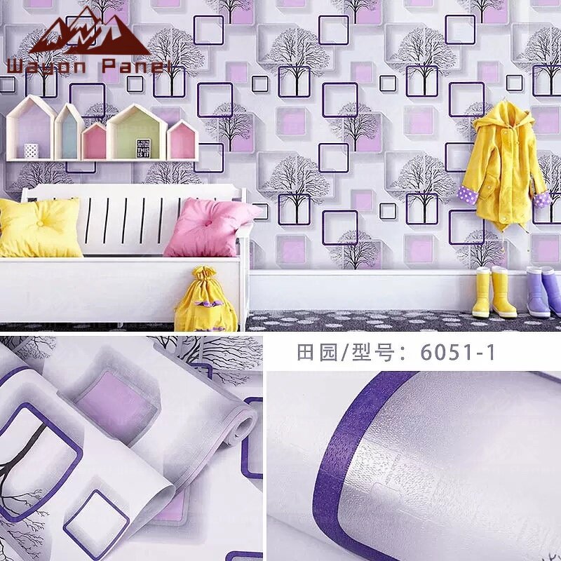 Wallpaper Manufacturer - Self-adhesive Wall Paper Waterproof 3d Wall Paper Roll