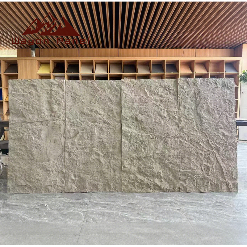 Artificial Stone Panels Factory - Modern Polyurethane Stone Indoor Outdoor