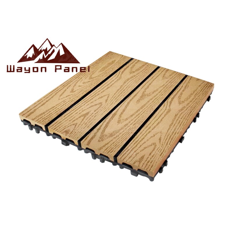 WPC Flooring Manufacturer - High Quality 18mm Plastic Wood Interlocking Waterproof