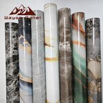 Wall Decoration Film Supplier - Marble Texture PVC Laminate Self-Adhesive Stone
