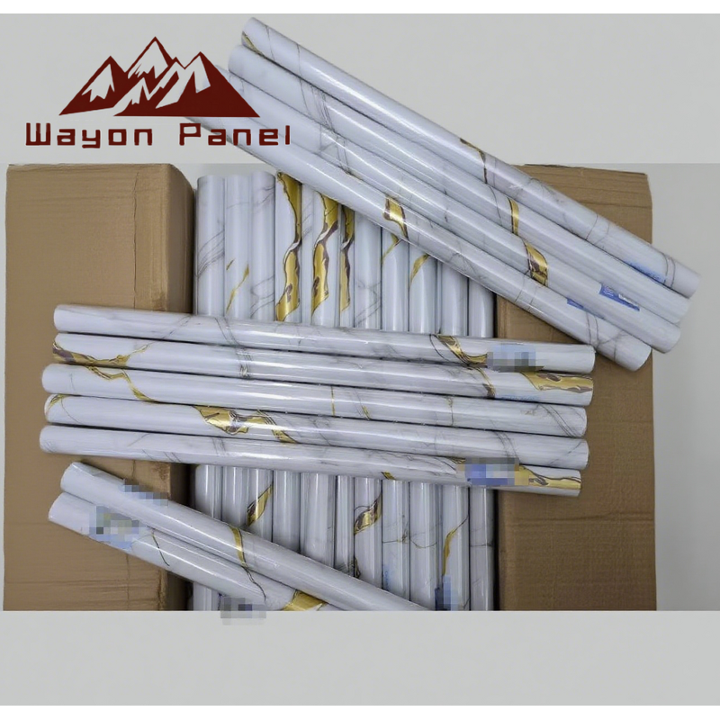 Wallpaper Manufacturer - Luxury-luxurious PVC Foam Marble TV Background Living