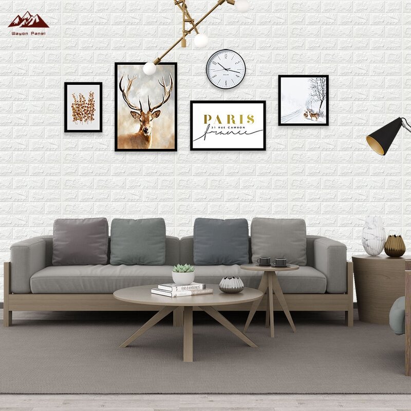 Wall Stickers Factory - Modern Cheap Colourful Removable Sponge 3D Sticker