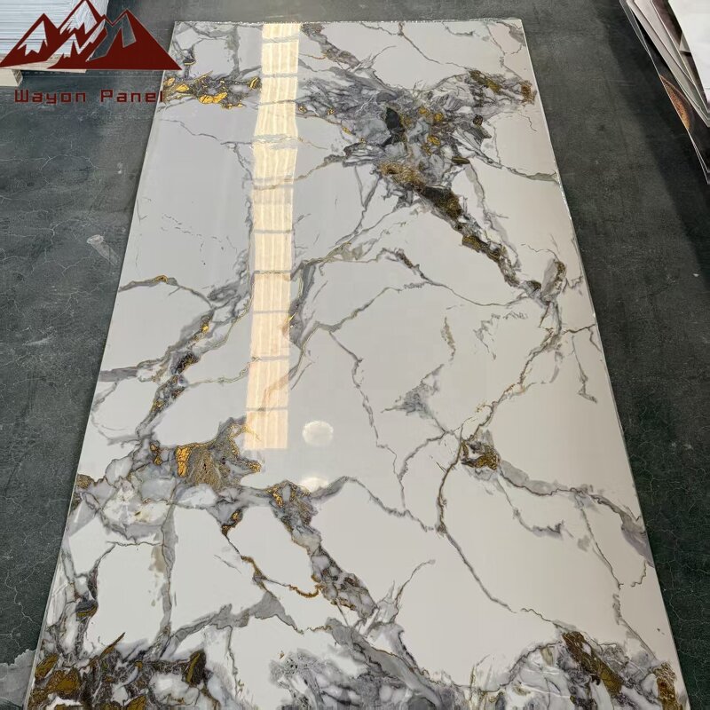 Wall Panels Factory - Modern 1.22m UV Waterproof Flame-Retardant Commercial