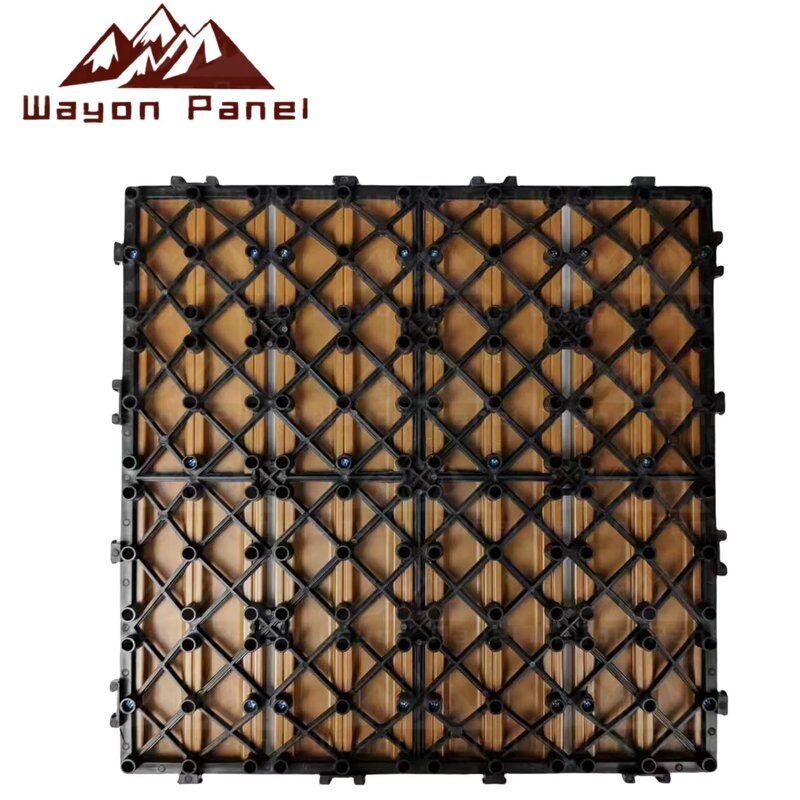 WPC Flooring Manufacturer - High Quality 18mm Plastic Wood Interlocking Waterproof