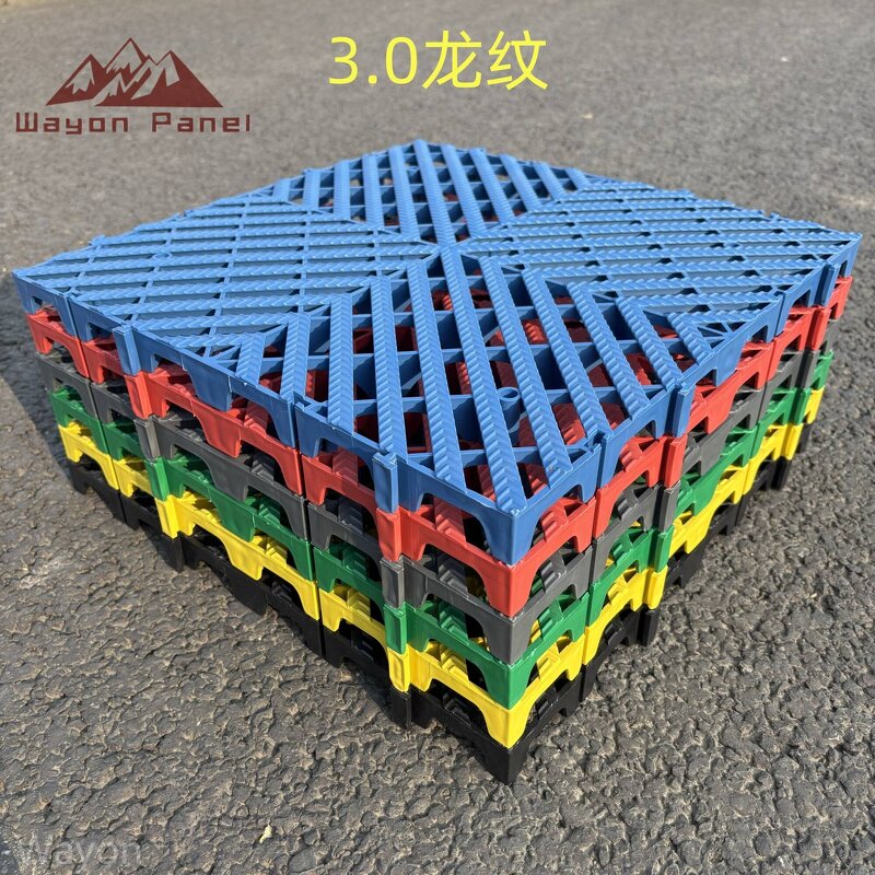 Floor Tiles Manufacturer - High-quality 40*40CM Interlocking Drainage Anti-slip