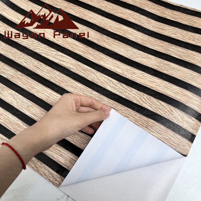 Wallpaper Factory - Low-cost PVC Waterproof Self-adhesive Wood-grain Textured