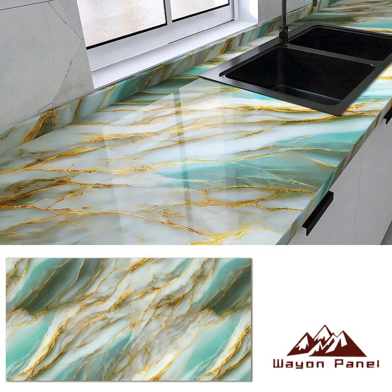 PVC Sticker Manufacturer - Marble Self-Adhesive Waterproof Fireproof Geometric