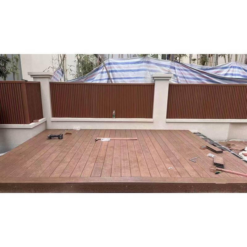 WPC Wall Boards Manufacturer - Co-Extruded Outdoor Courtyard Warehouse