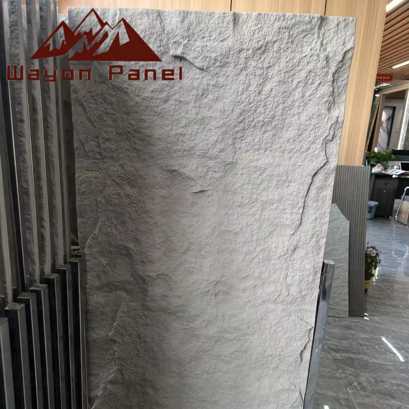 PU Stone Panels Manufacturer - Best-selling 3D Striped Waterproof Fireproof