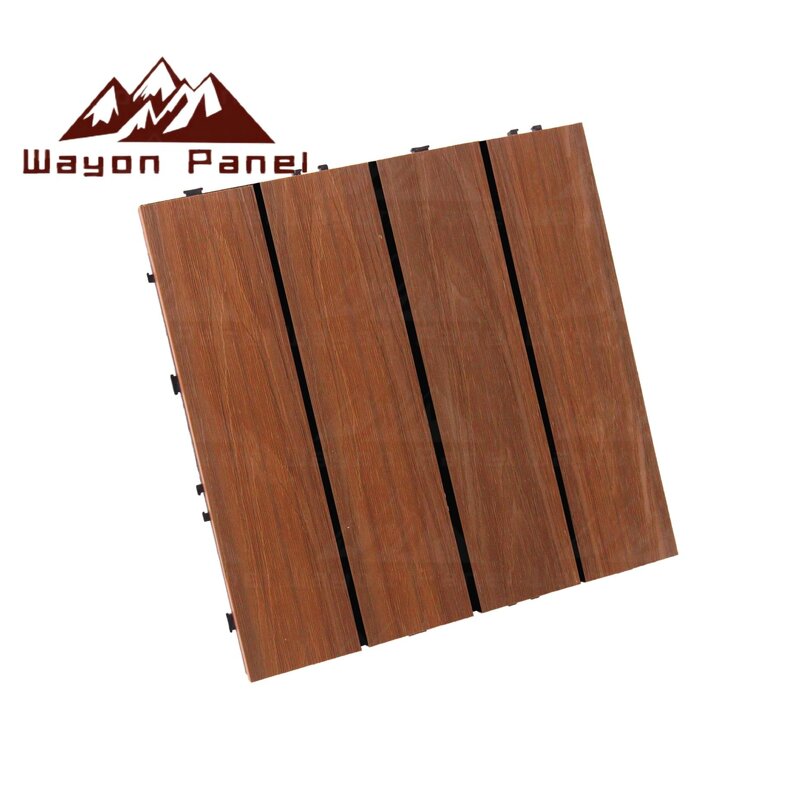 Floor Tiles Supplier - Composite Wood-Plastic Non-slip Interlocking Outdoor