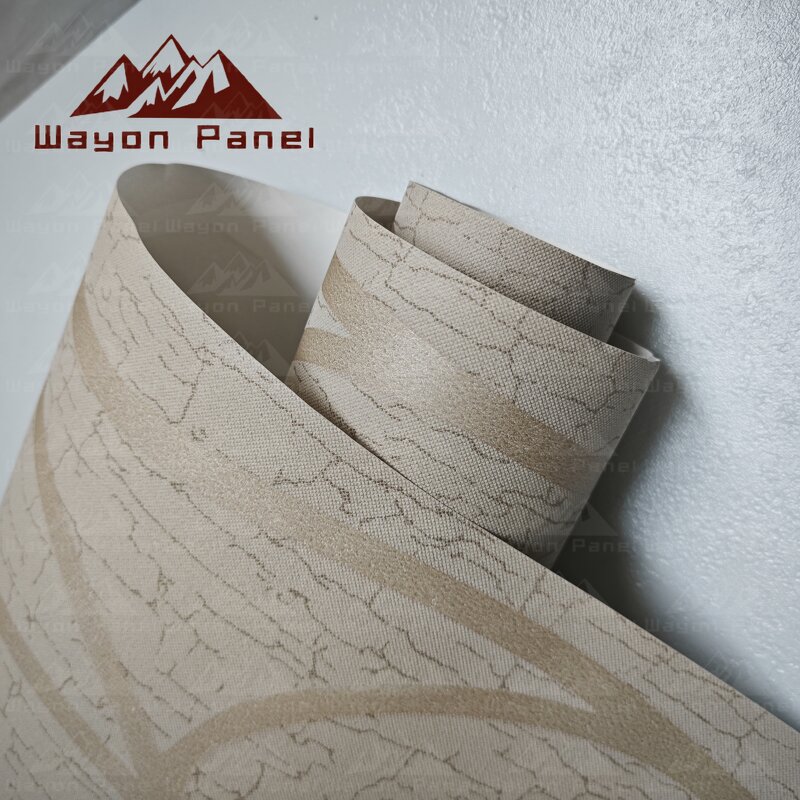 Wallpaper Supplier - Modern Simple Soft Non-Woven Rolls Living Room Background