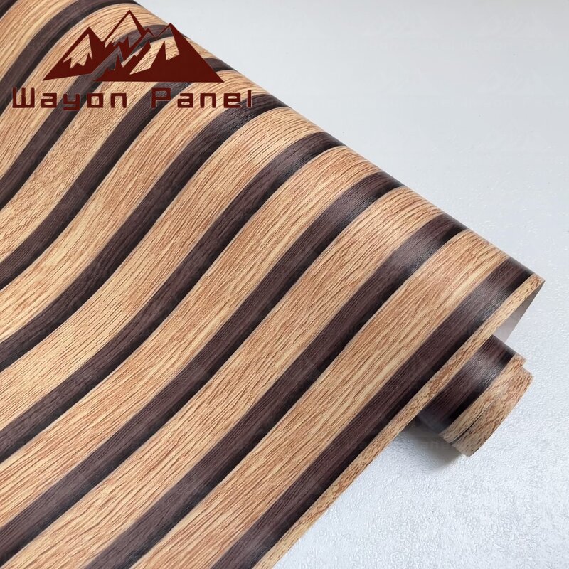 Wallpaper Factory - Self-adhesive Wood Grain Roll PVC Waterproof Wood Wallpaper