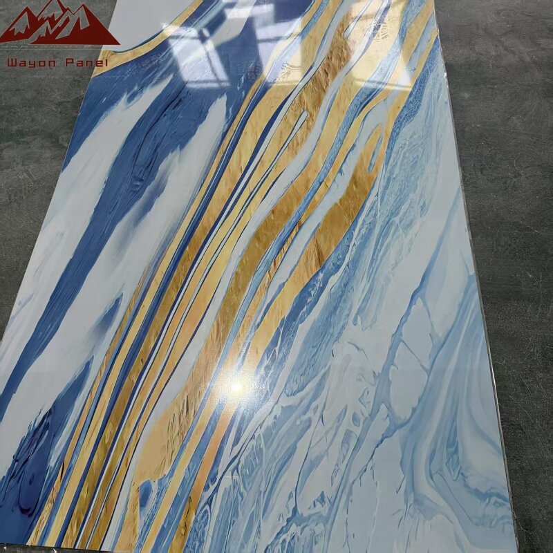 Wall Panels Factory - Modern 1.22m UV Waterproof Flame-Retardant Commercial