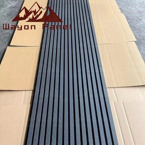 Acoustic Panels Factory - Customized Wooden Ceiling Slats Hotel Apartment