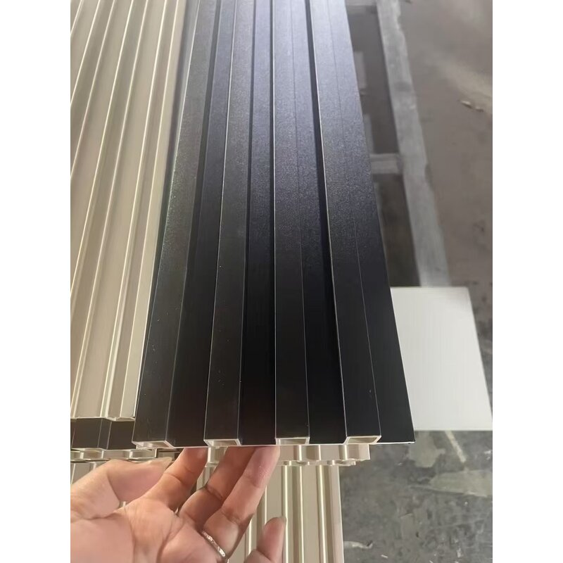 WPC Wall Panels Manufacturer - Modern Fluted 3D Wood Alternative Outdoor