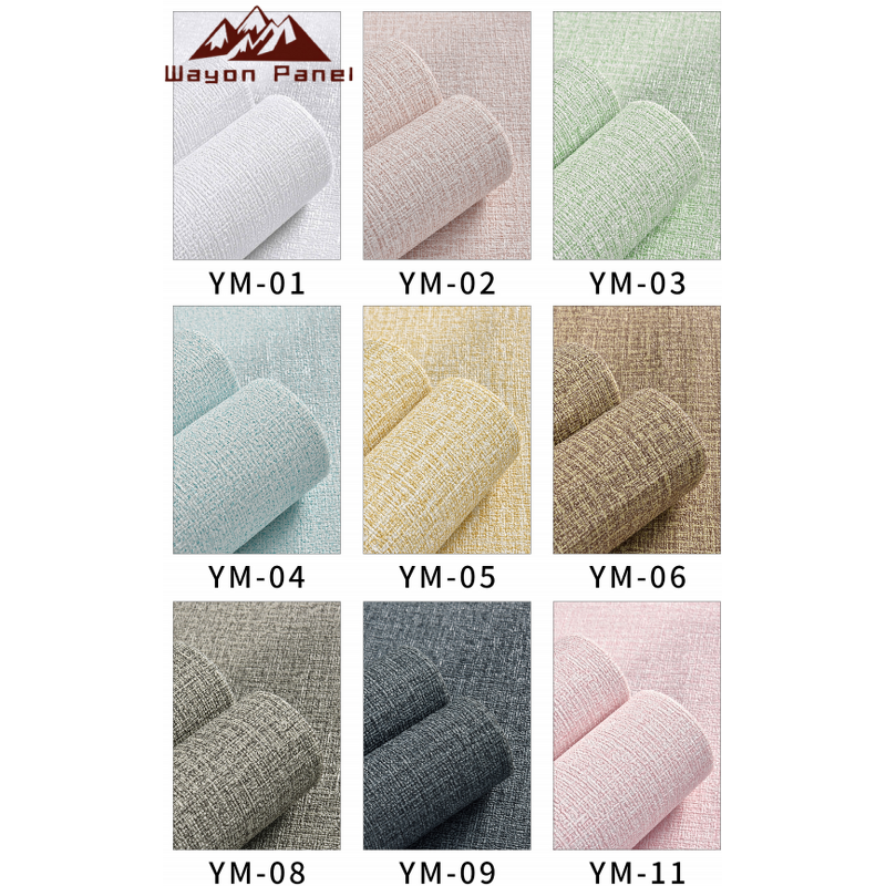 Wallpaper Manufacturer - 3D Indoor High Quality Self-adhesive Waterproof Sound-proofing