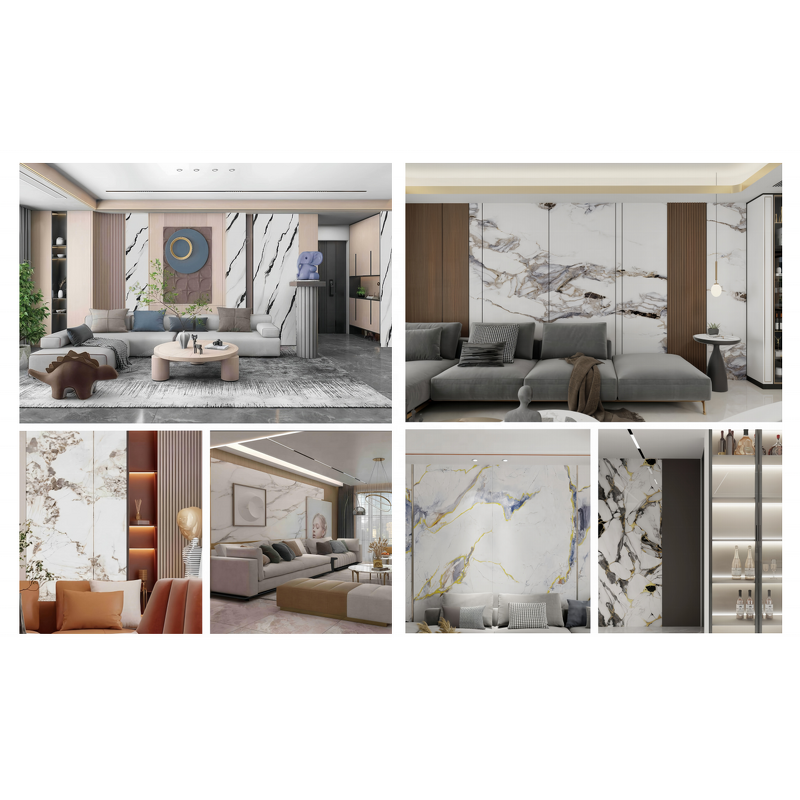 Wall Panels Factory - Modern 1.22m UV Waterproof Flame-Retardant Commercial