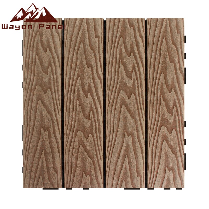 Deck Tiles Factory - Modern Interlocking Plastic Waterproof Anti-Slip Patio