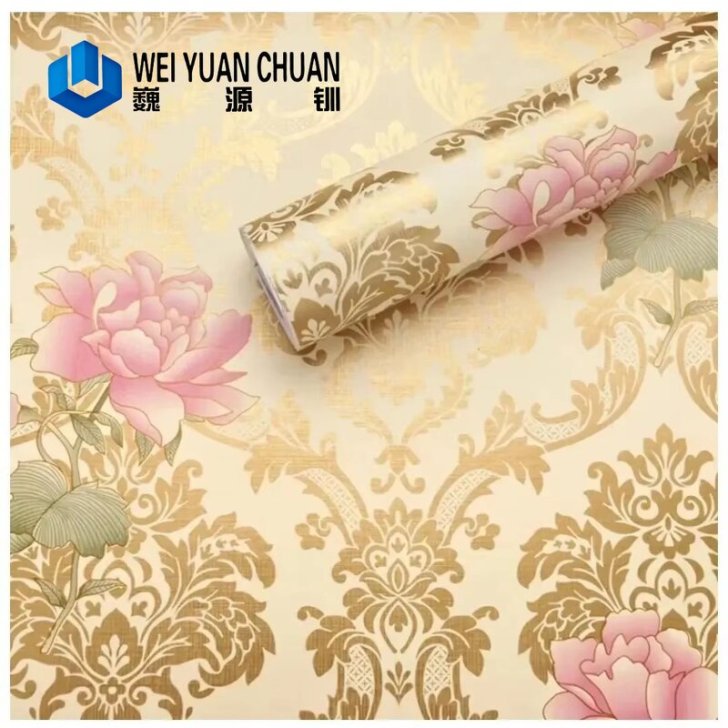 Wallpaper Factory - 3d Self-adhesive Waterproof Pvc Flower Home Decoration